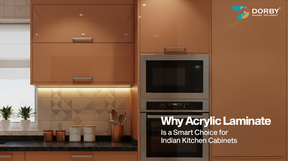 Why Acrylic Sheet Is a Smart Choice for Indian Kitchen Cabinets
