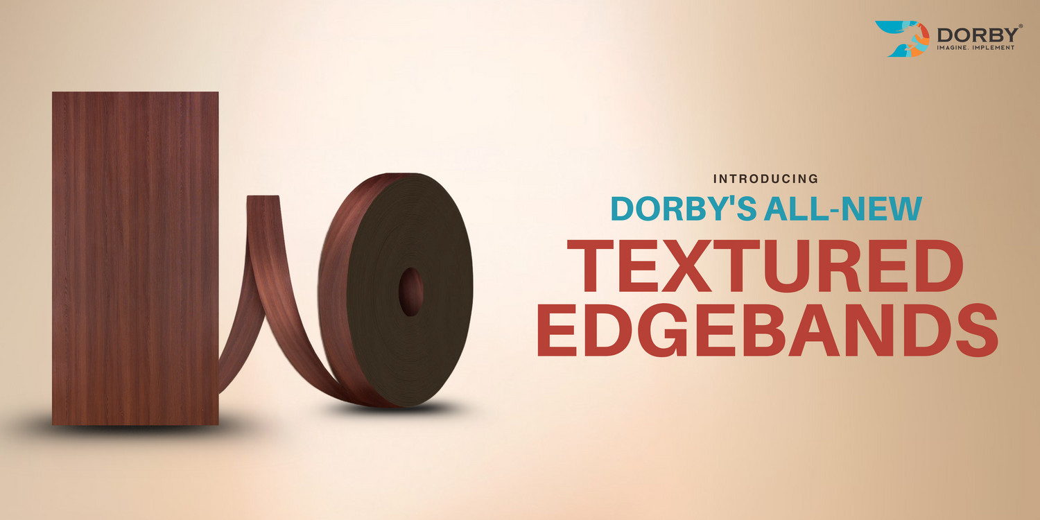 Dorby Introduces 100% Matched Textured Edge Bands for Synchro Series