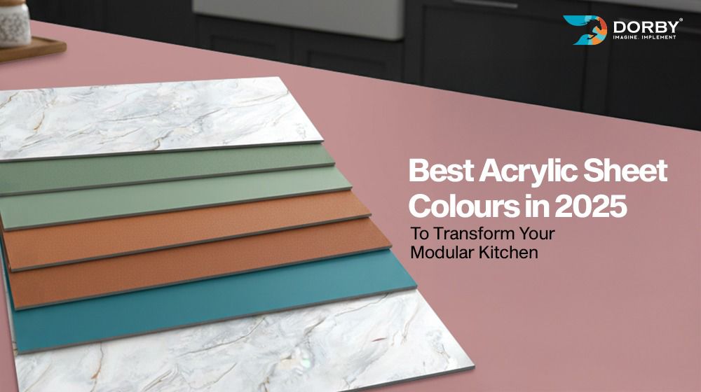 Best Acrylic Sheet Colours in 2025 to Transform Your Modular Kitchen