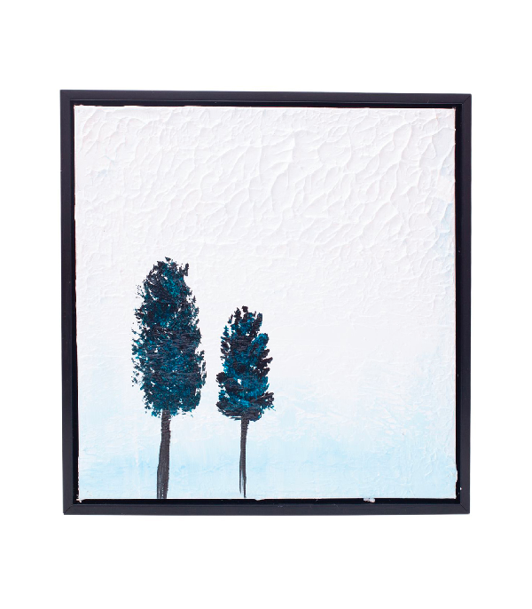 Charcoal Forest Art Set Paintings