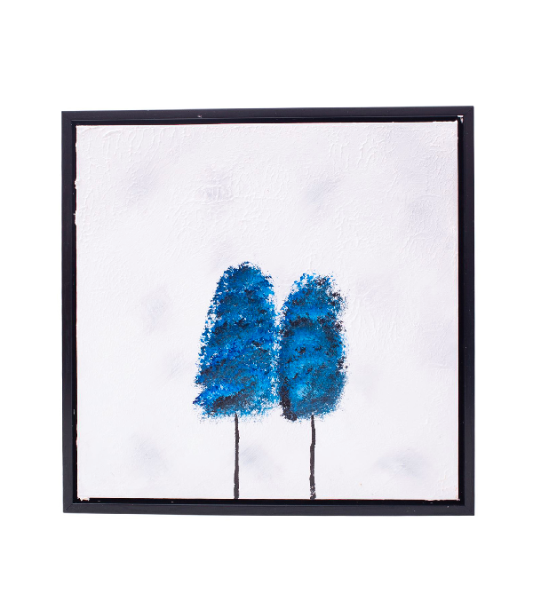 Blue Moss Art Set Paintings