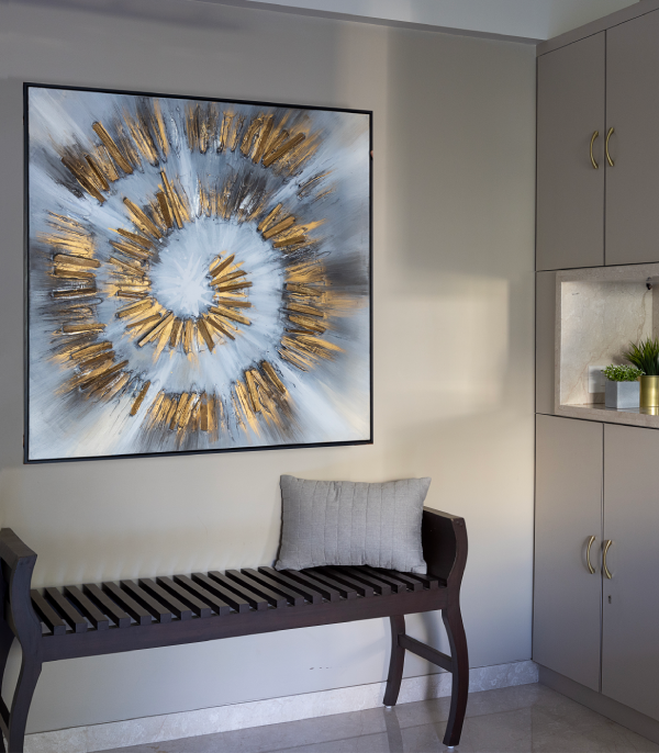Modern Spiral Painting