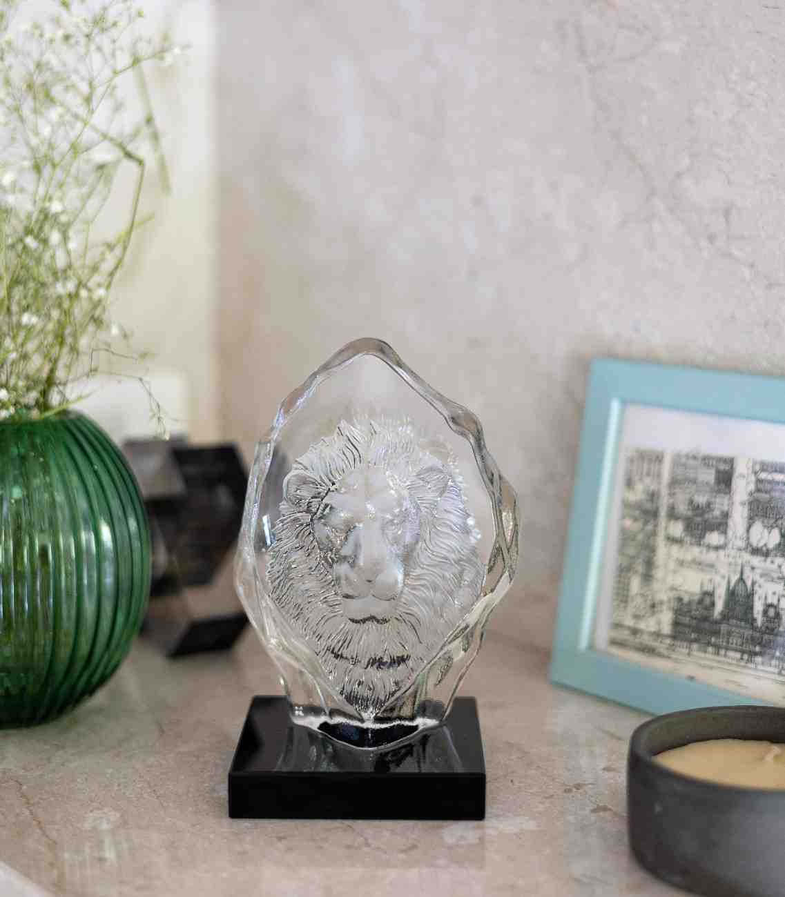 Luxury Candle Holder Gold Tone