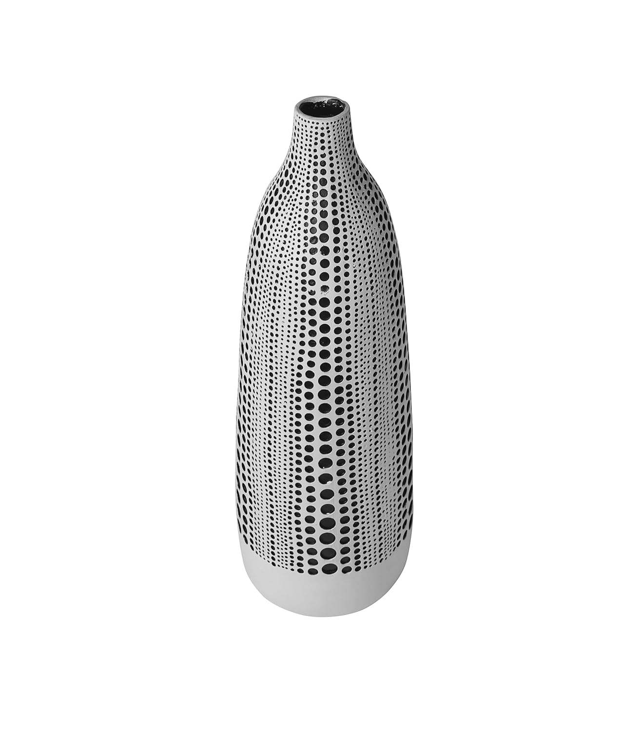 Polka White Vase (Tall)