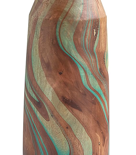 Conical Northern Lights Vase (Short )