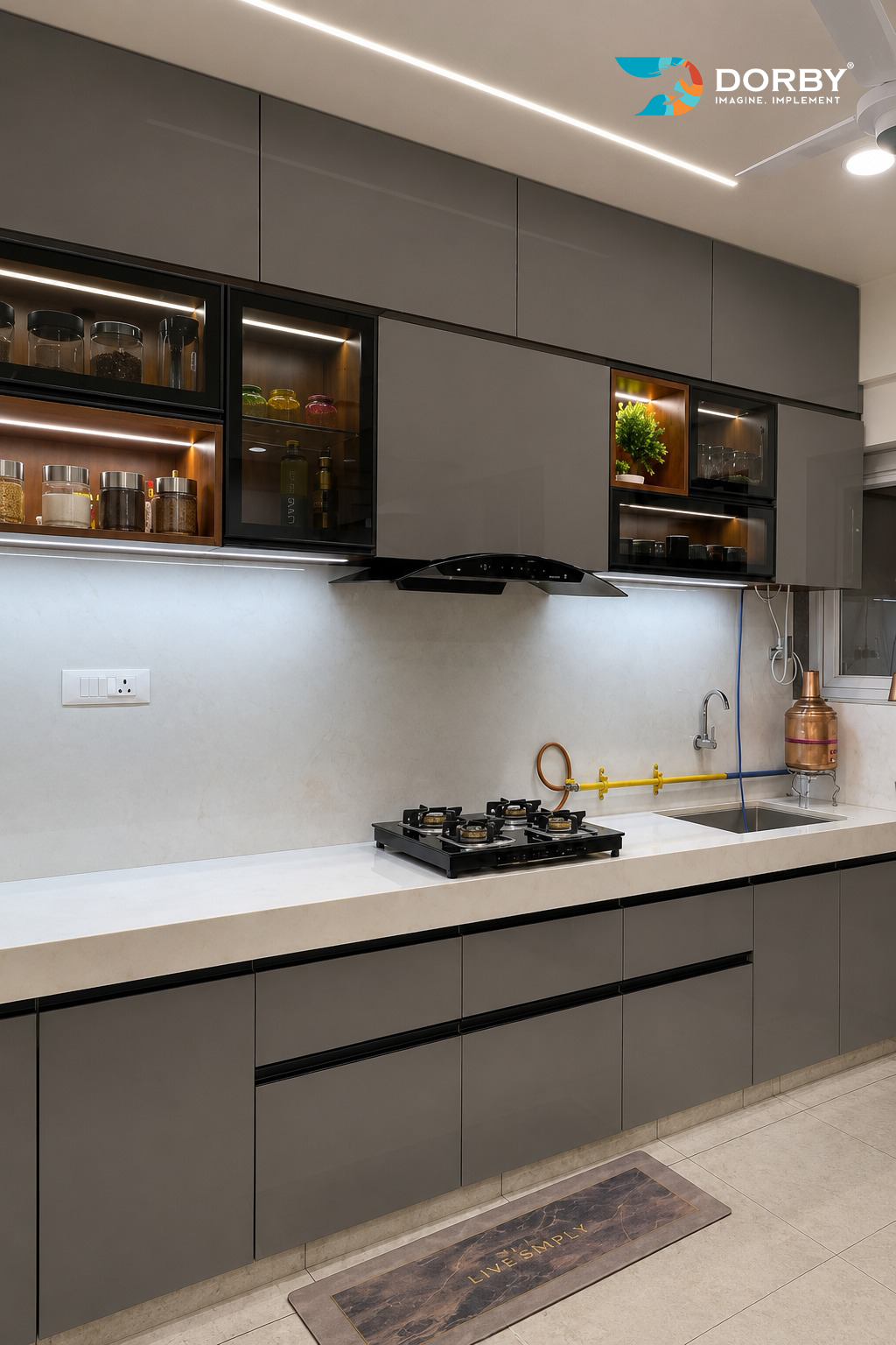 Smoke Grey - APG 245 acrylic sheets
