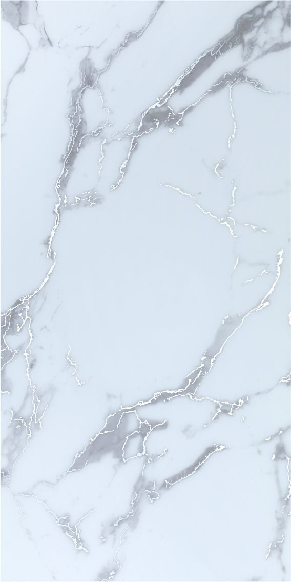 Calacatta APS 1101 - Premium 1.5mm Stone Finish Acrylic Sheet