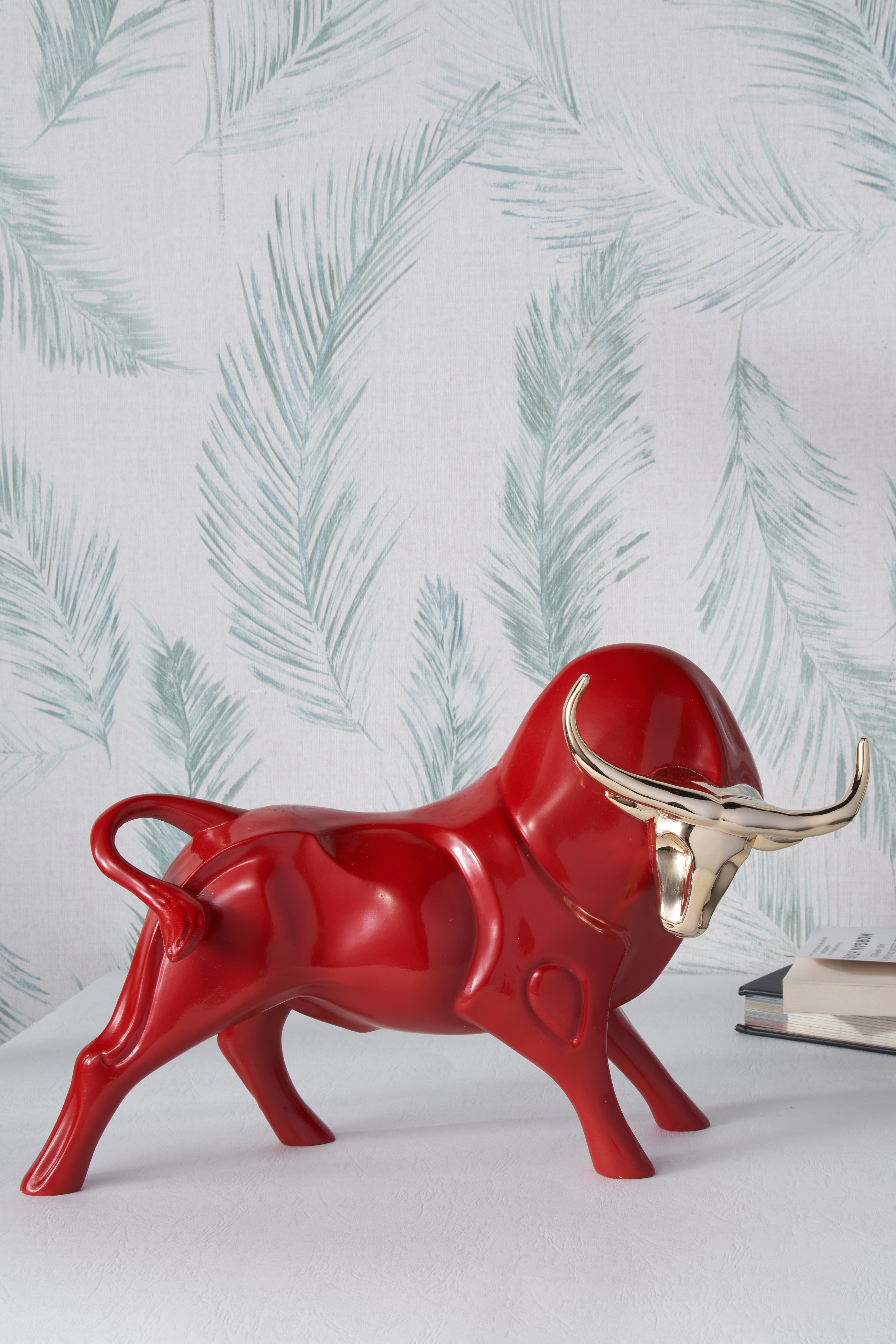 Designer Metallic Accent Bowl