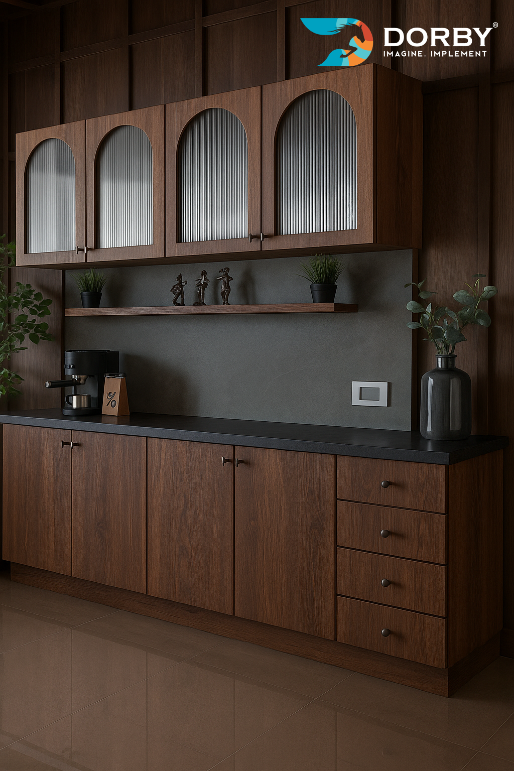 Rocher Afrornosia - HG 8005 - Wardrobe