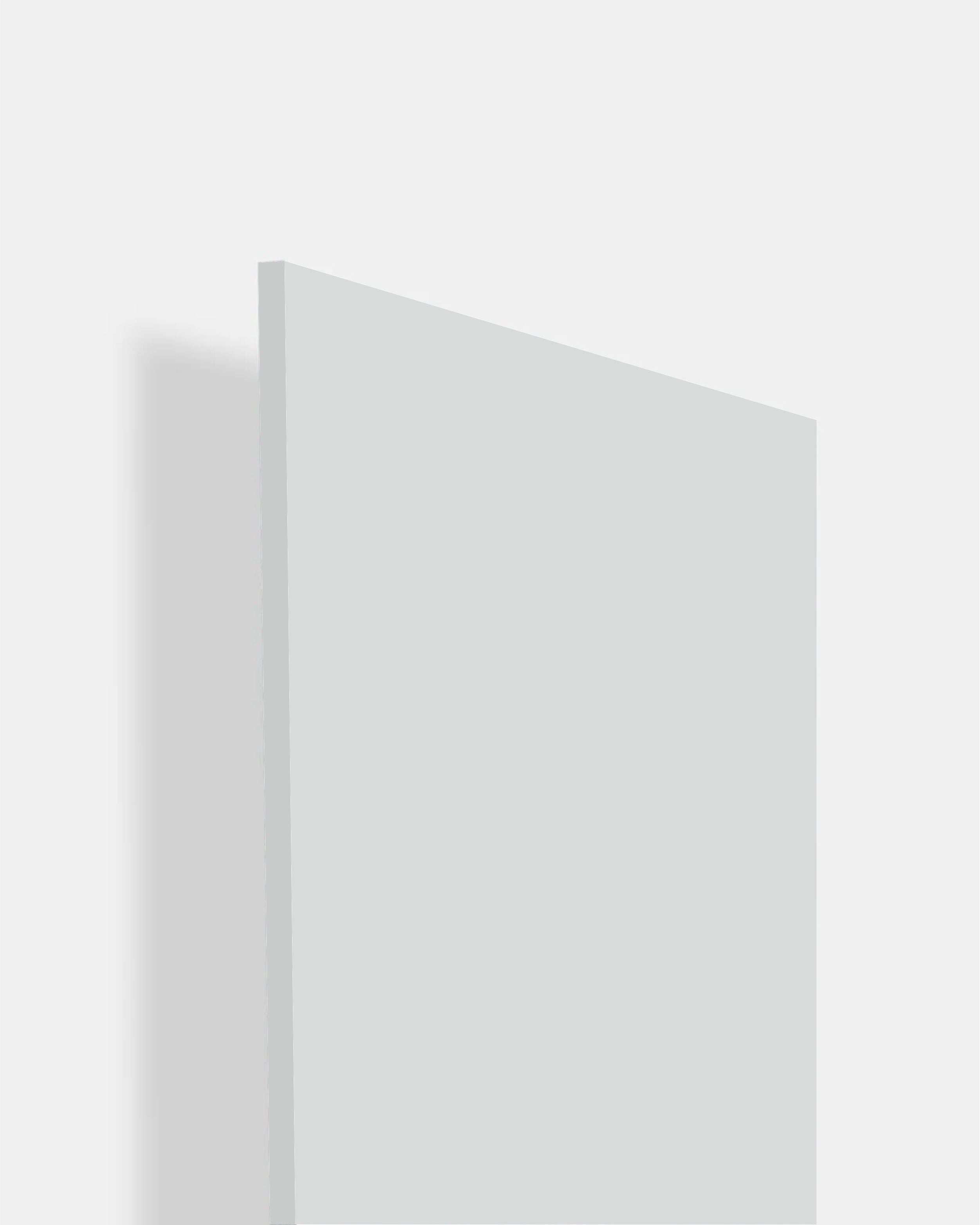 Silver Grey Acrylic Laminate with Luxury Matte Finish