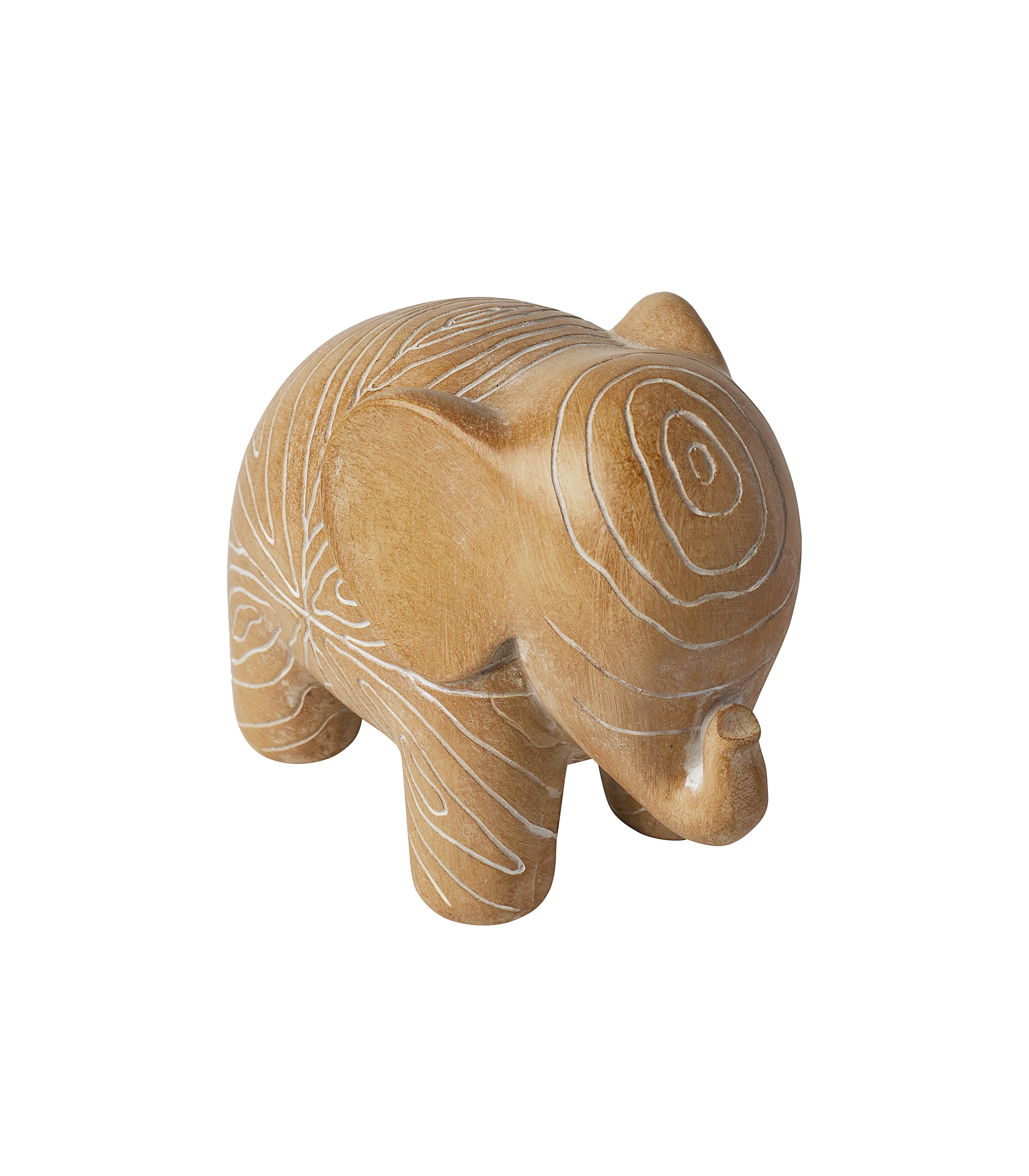 Sand Carved Elephant (Small)