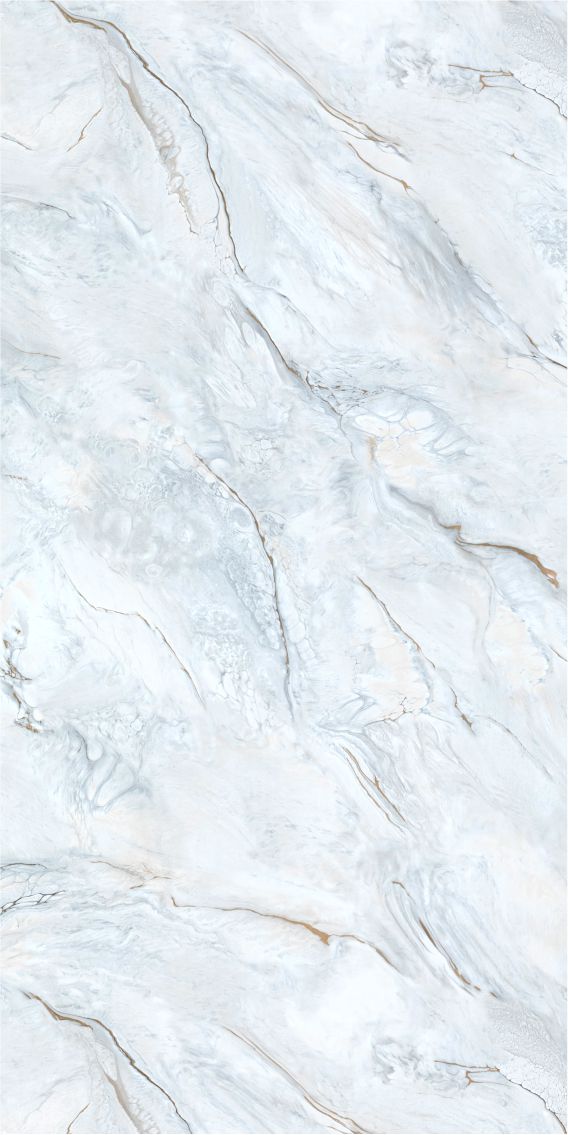 White & Gold Stone & Marble Acrylic Sheet