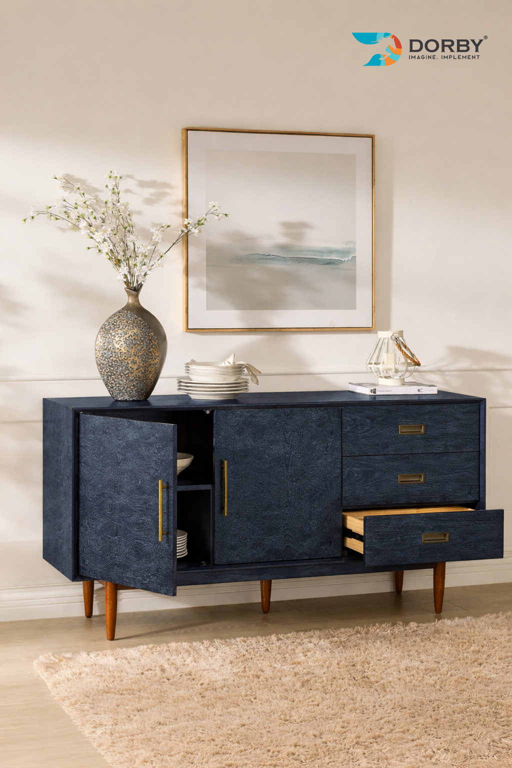 Charcoal - CO 152 - console table