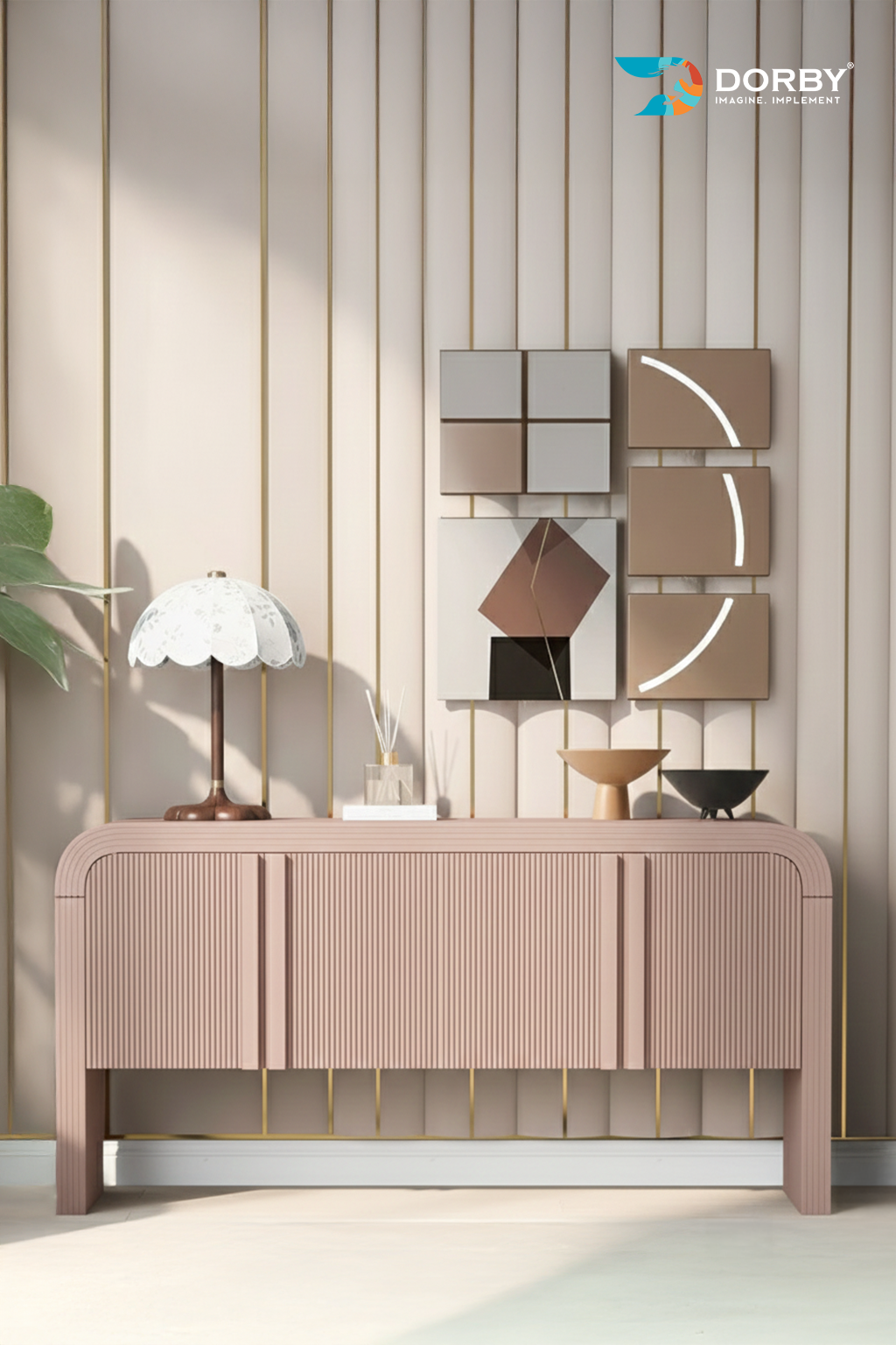 Mellow Rose - HGF 182 console table