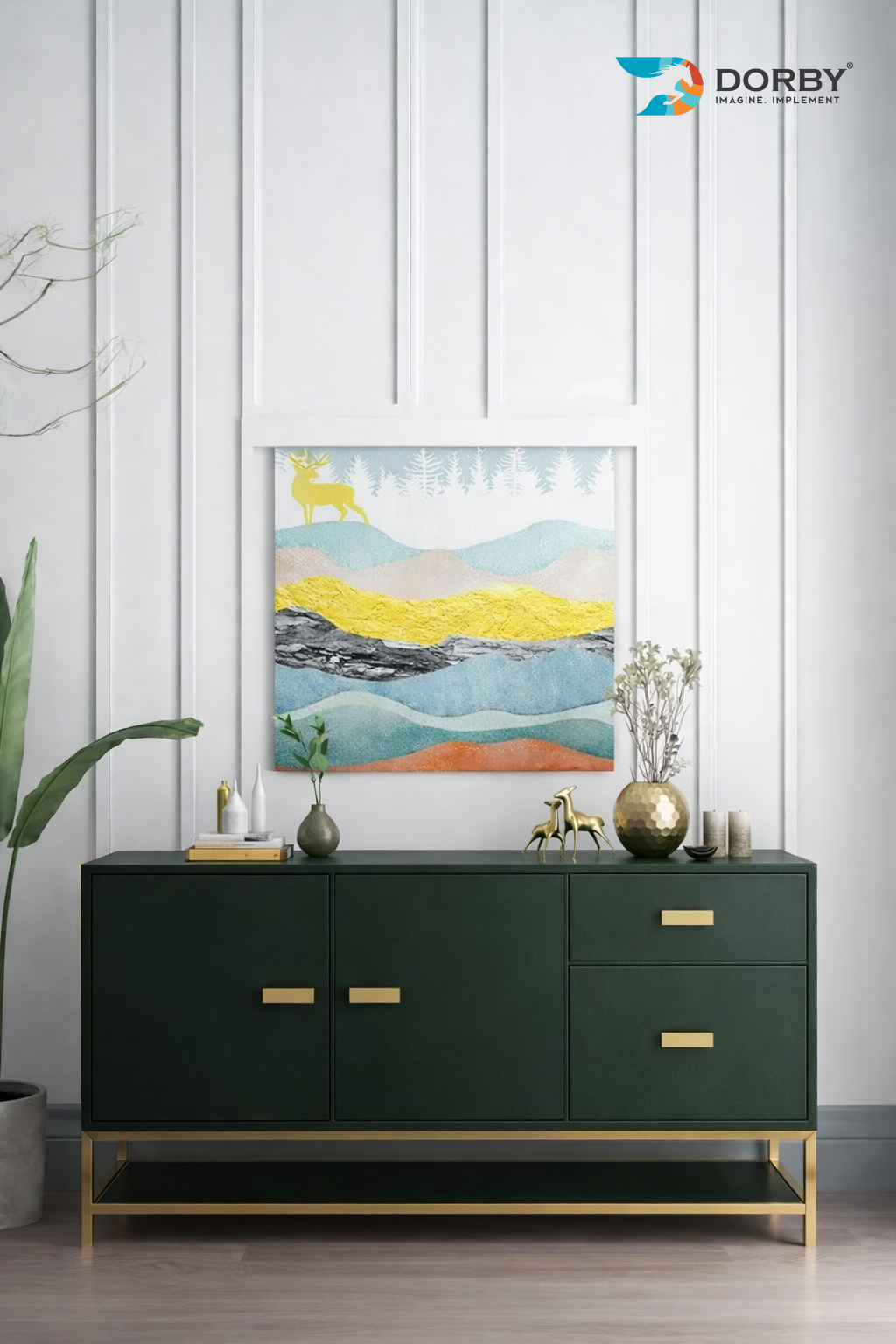 Desert Sage - HG 8162 console table