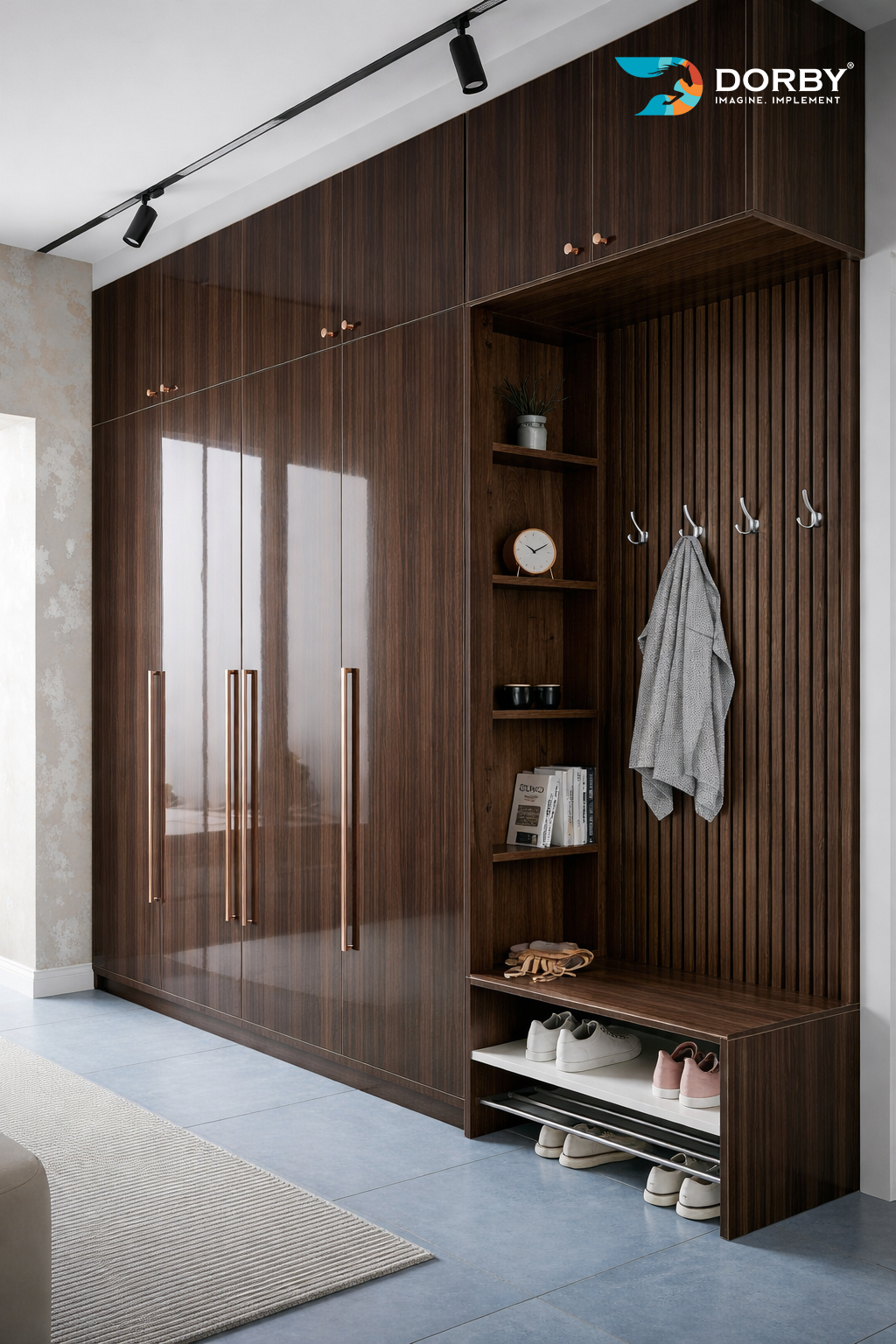 Dyed Lacewood - HG 9075 wadrobe