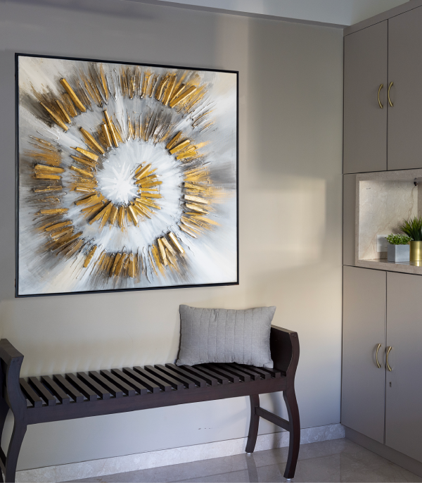 Modern Spiral Painting