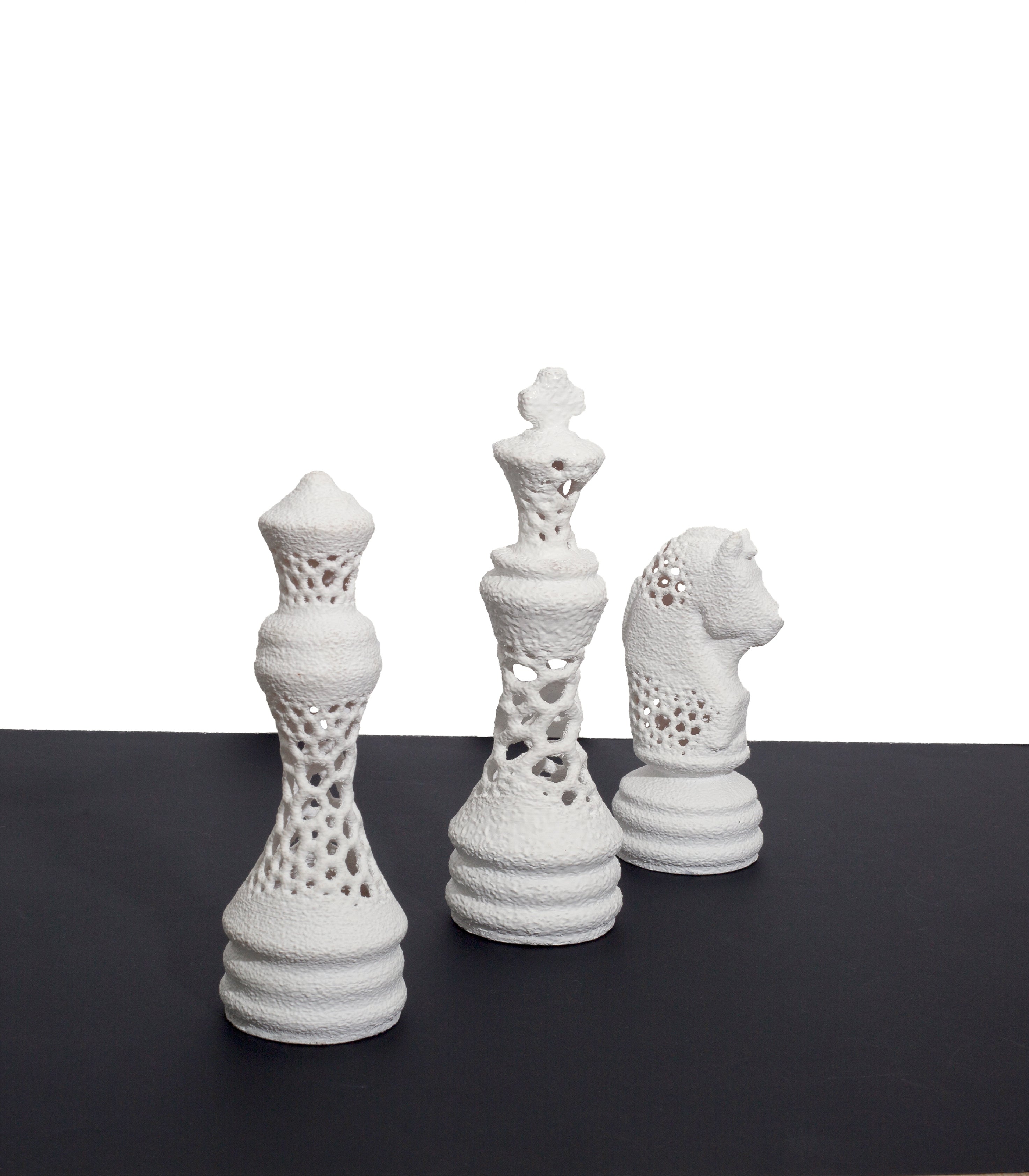 Chess Trio Set (White)