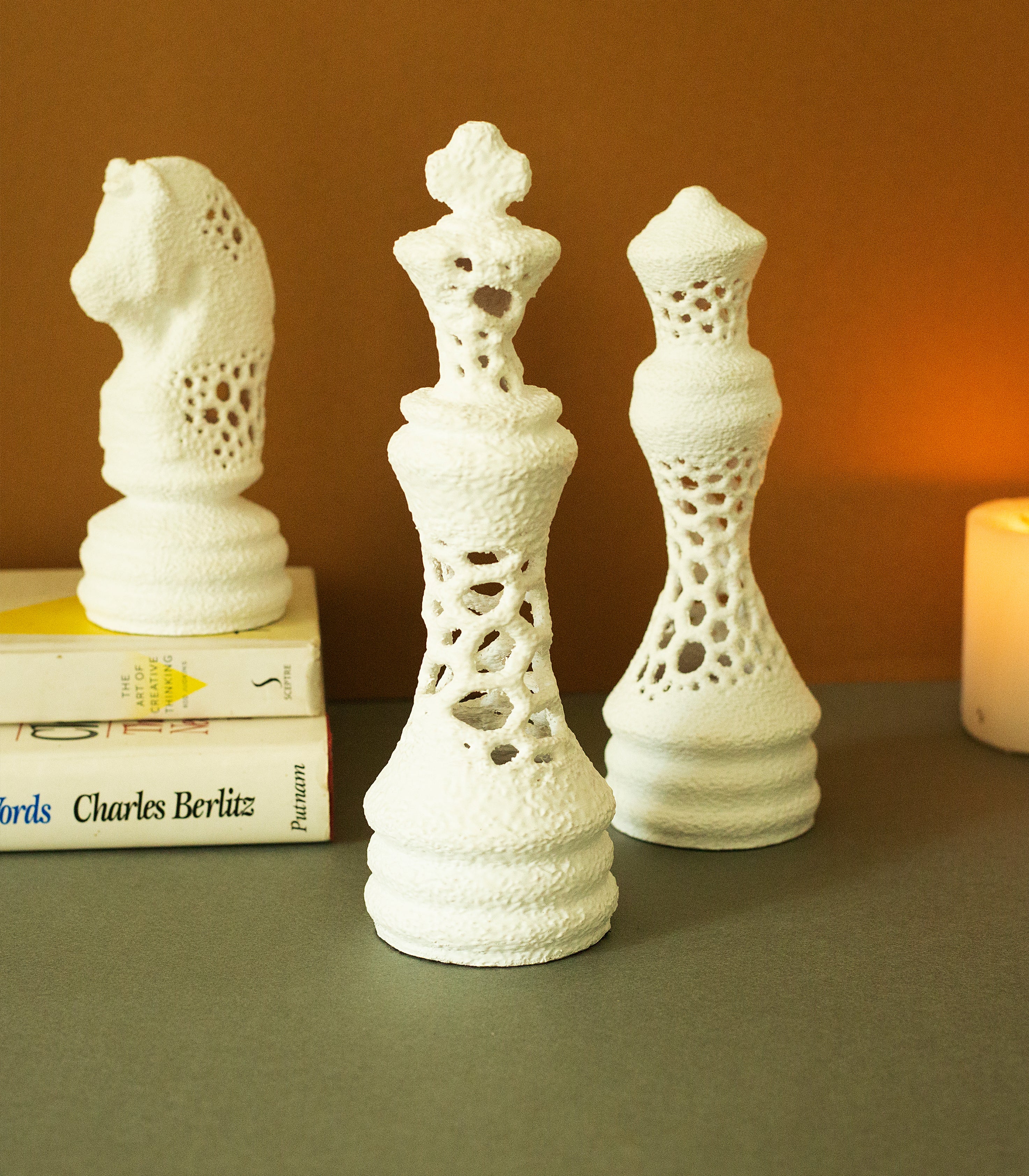 Chess Trio Set (White)