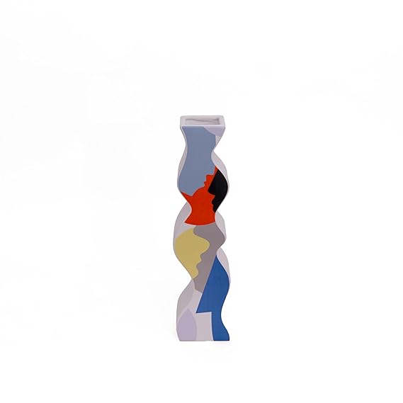 Abstract Wave Vase (Tall)