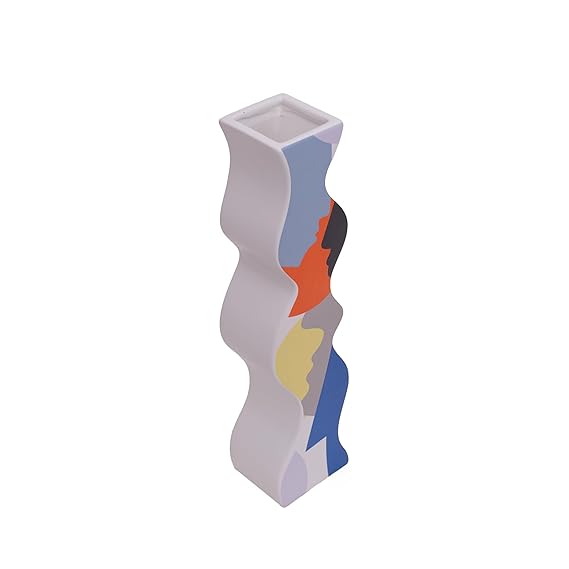 Abstract Wave Vase (Tall)
