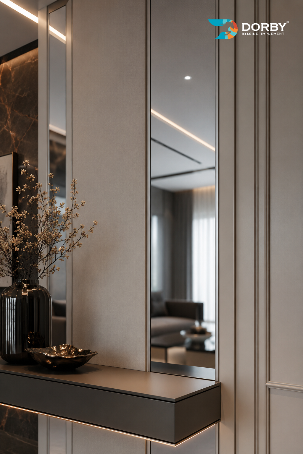 Silver - APR 1203 - Wall laminate 