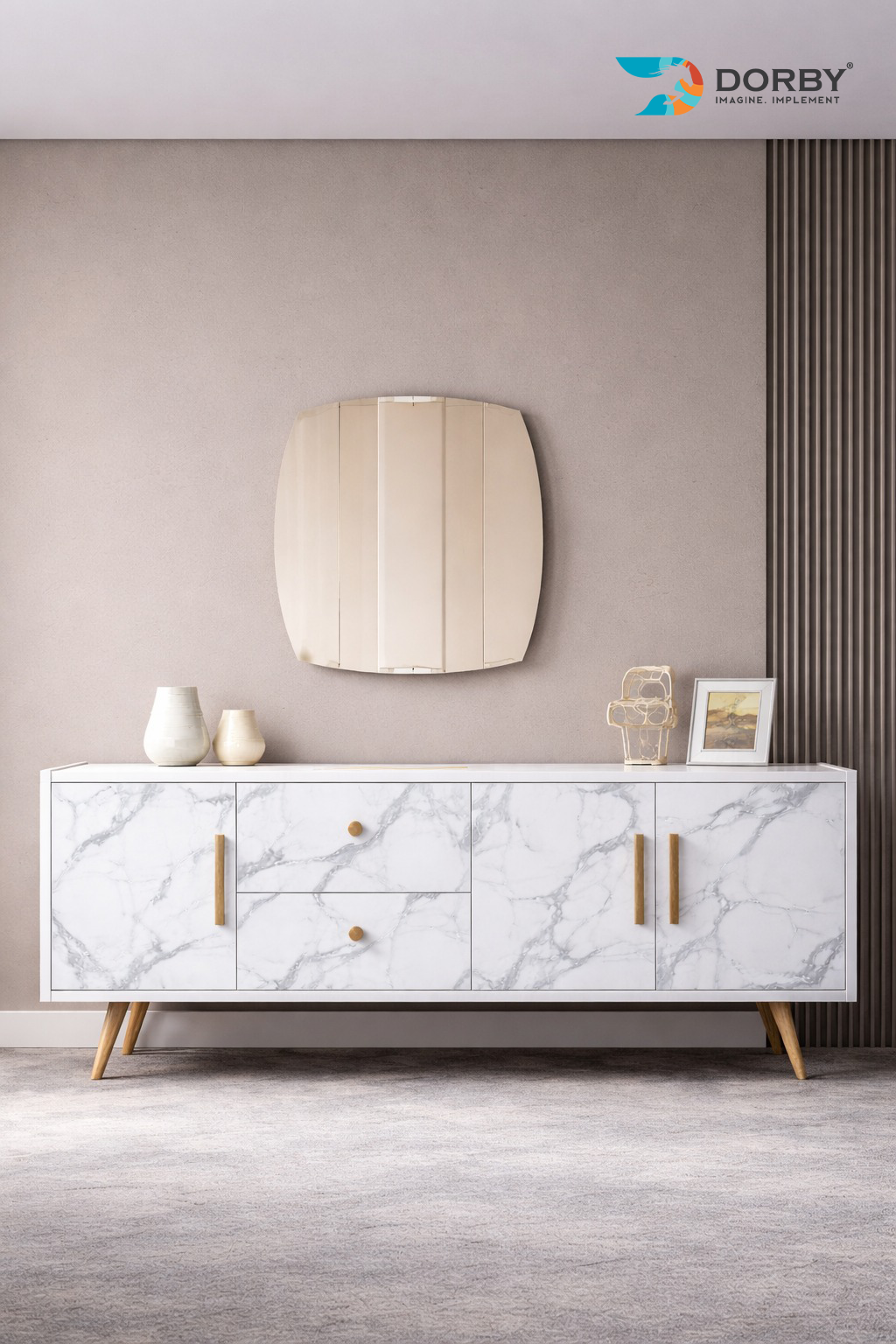 Calacatta - APS 1101 - console table