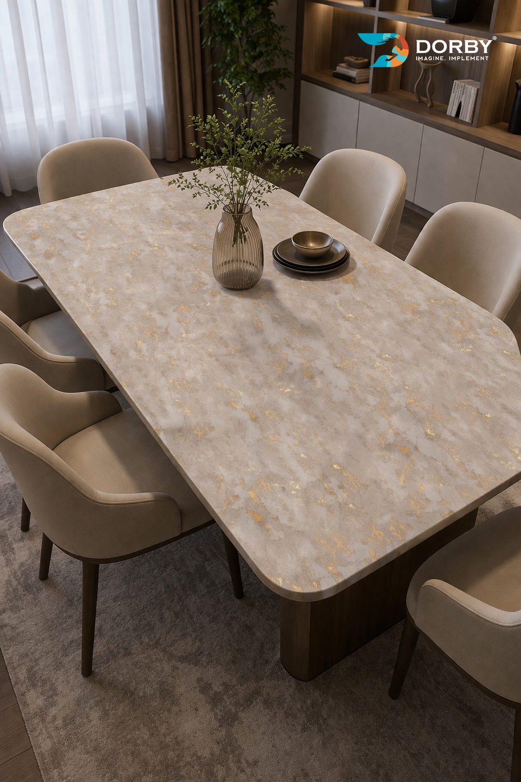 Rustic Aura - CY 72080 - Dining Table