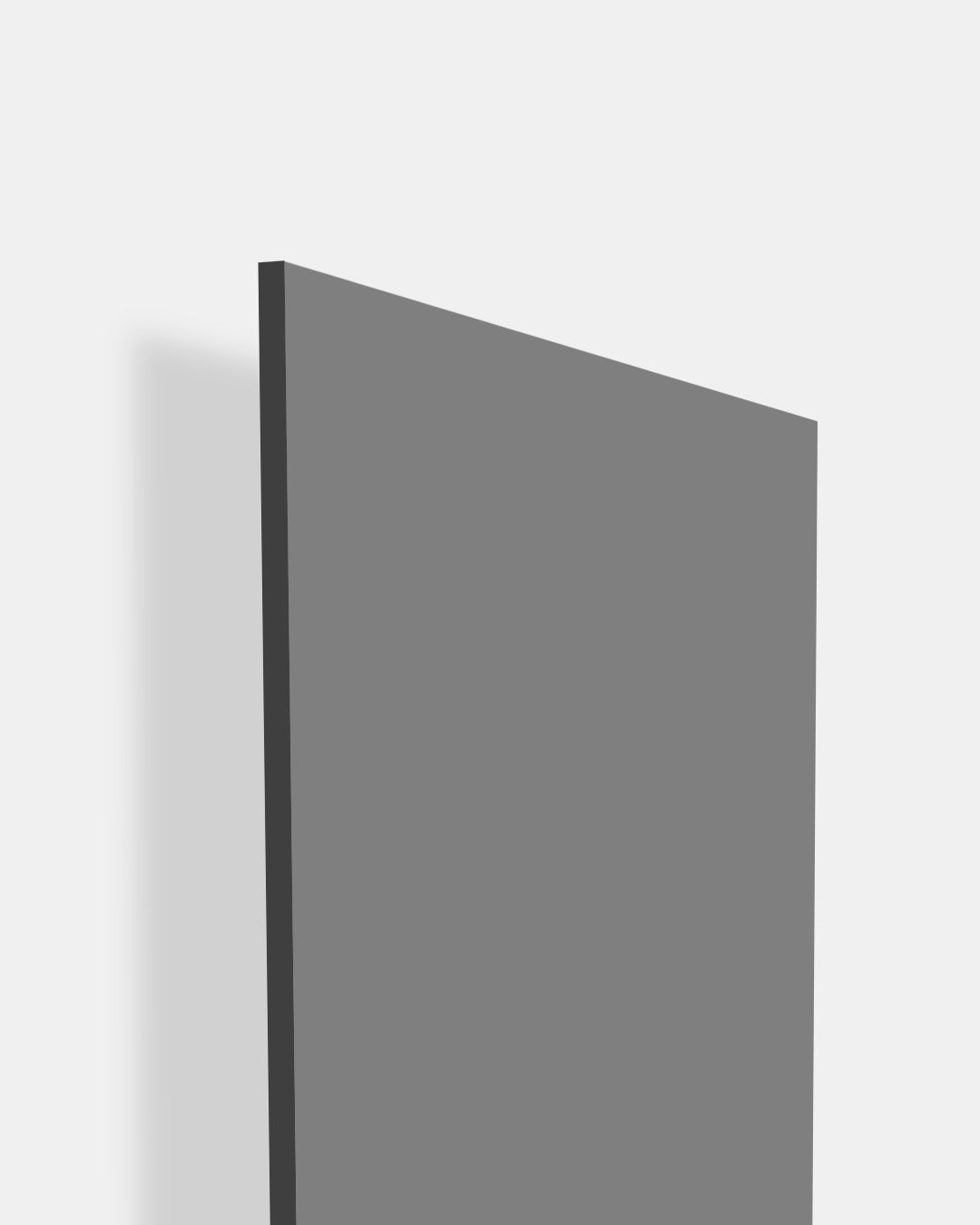 Matt grey solid laminate