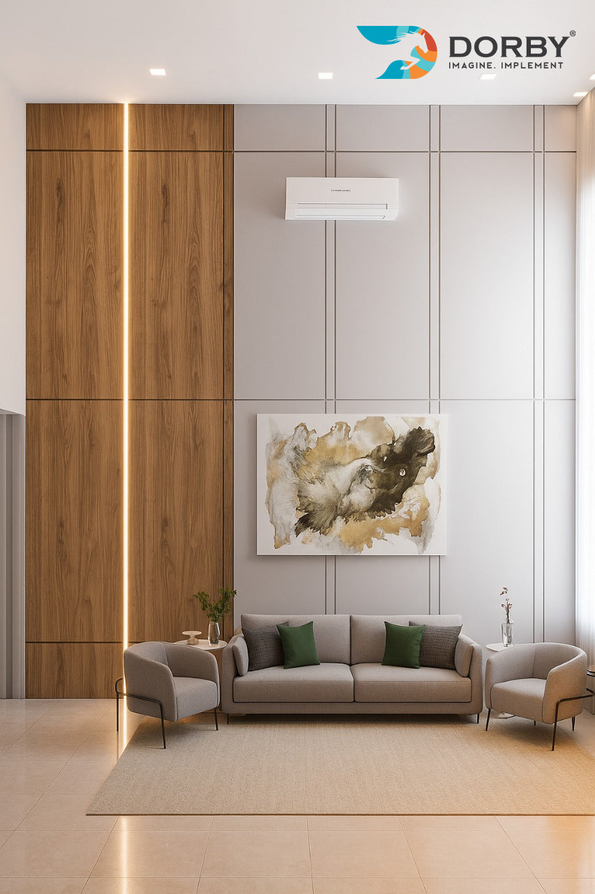 Buy Arizona Oak Brown Colour Wooden Laminate in India