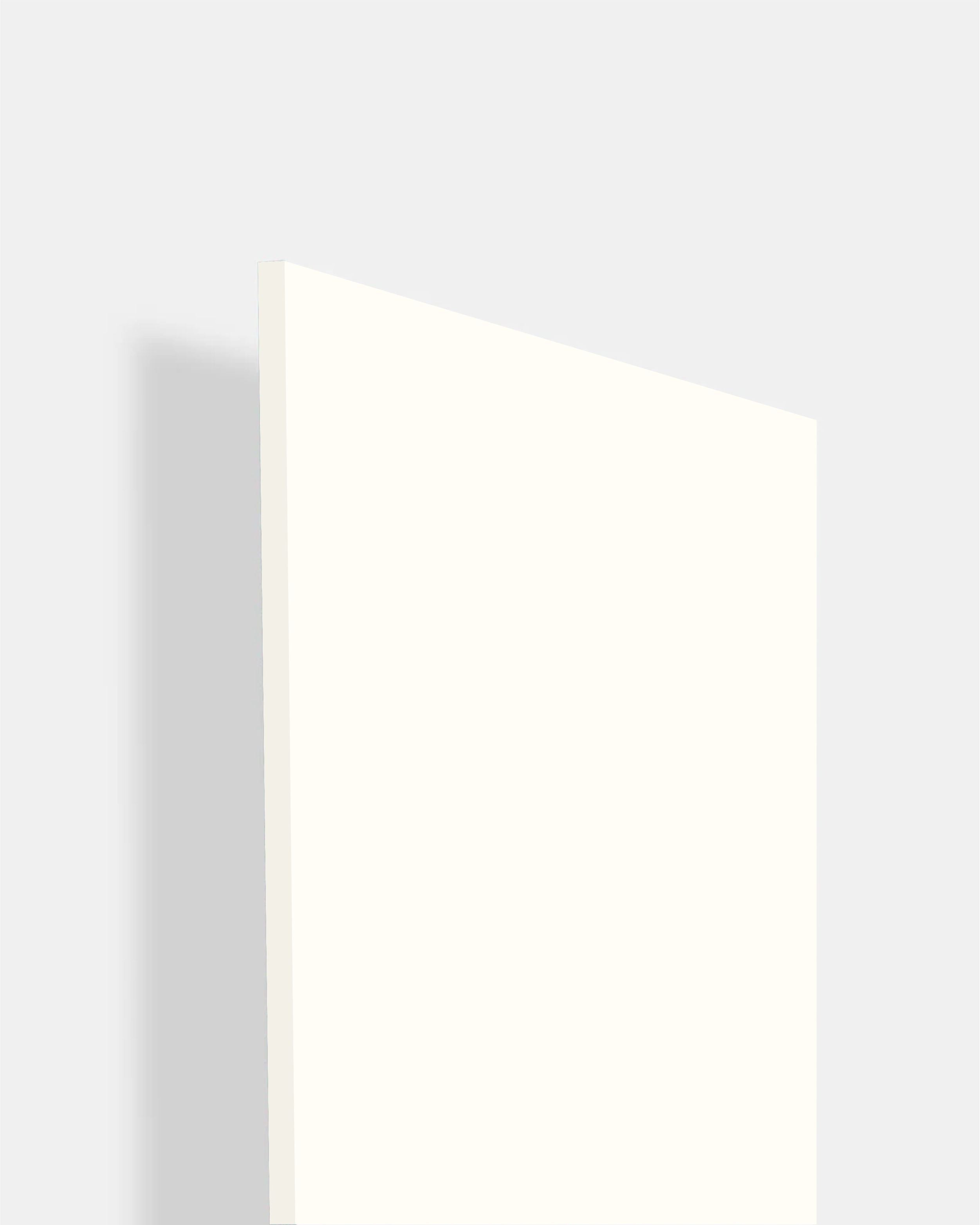 Milky White Matte Acrylic Laminate Design