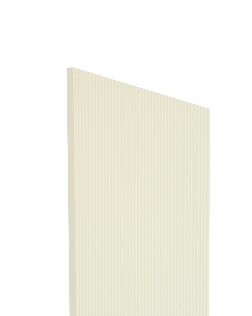 Frosty White - SC 104 - Classic Fluted Laminate
