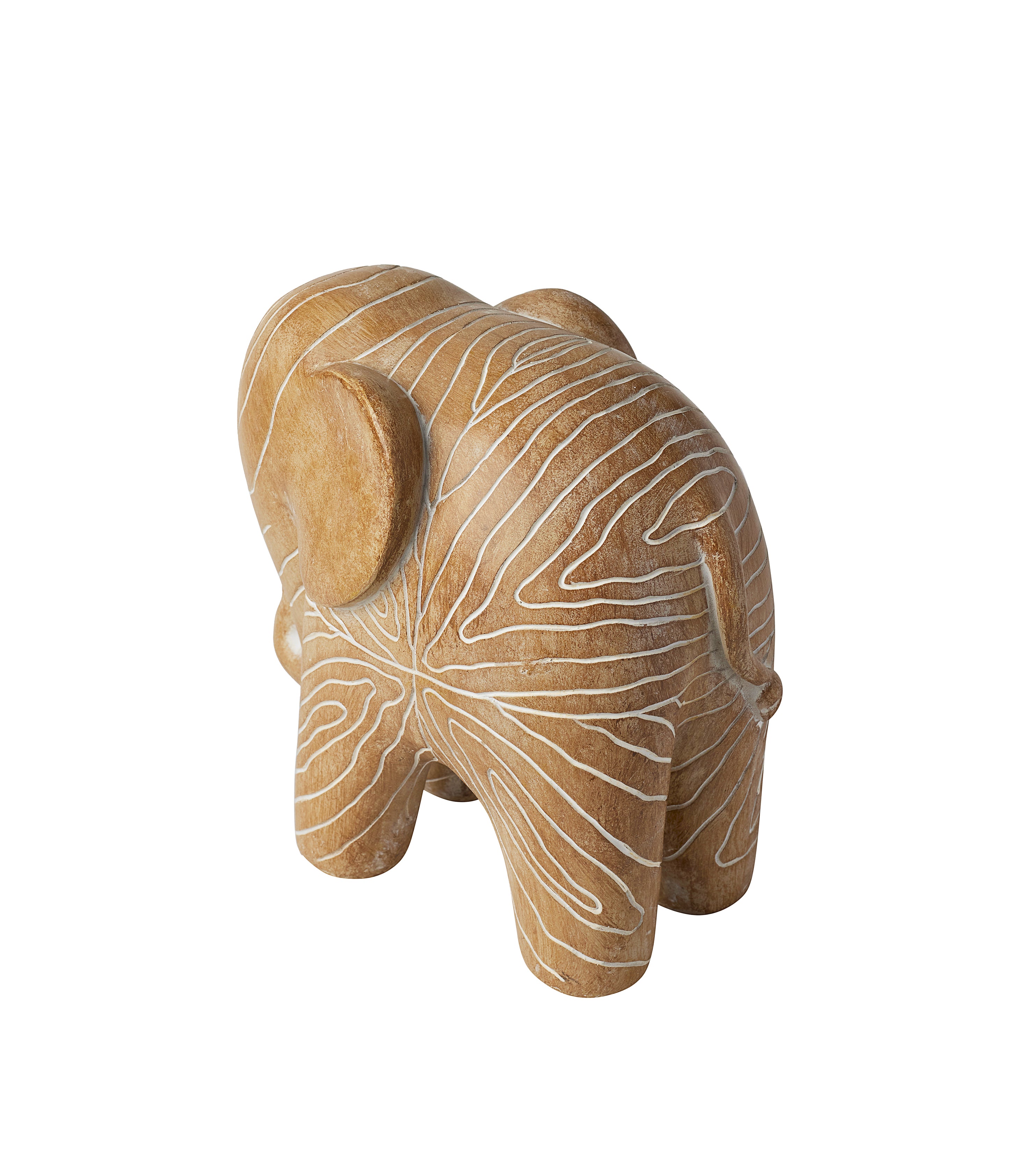 Sand Carved Elephant (Small)