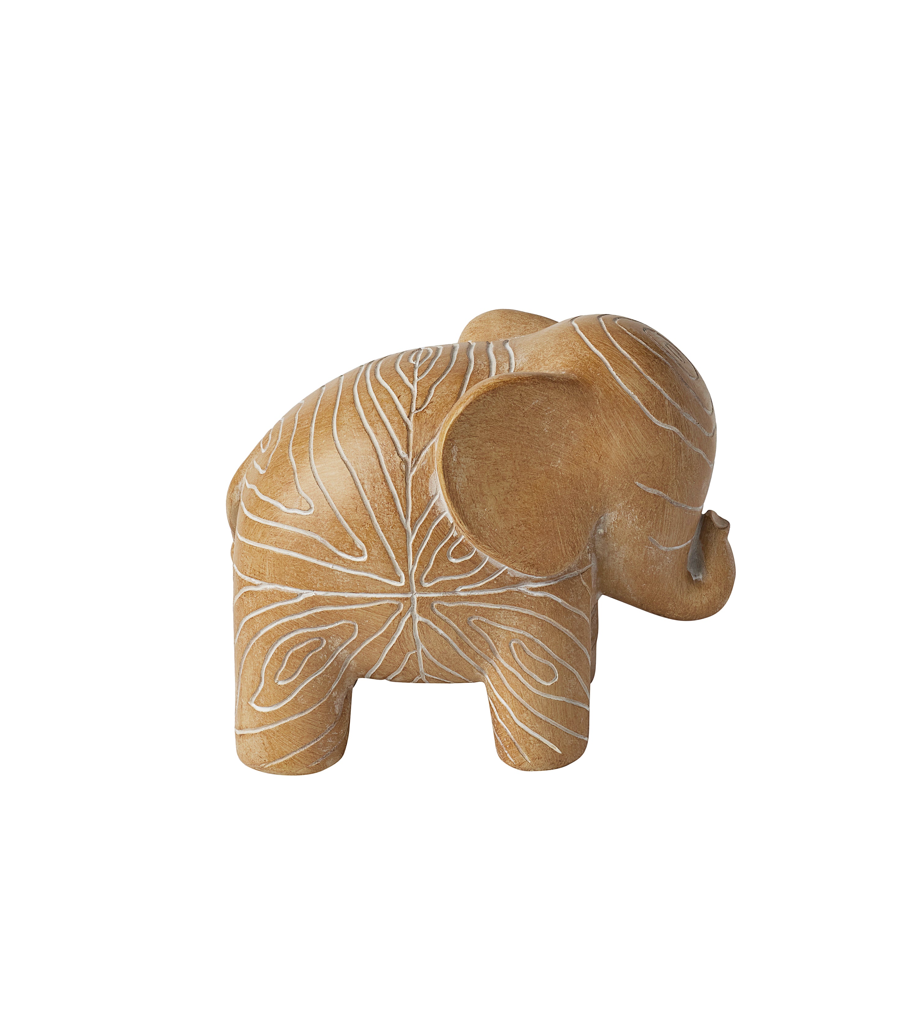 Sand Carved Elephant (Small)