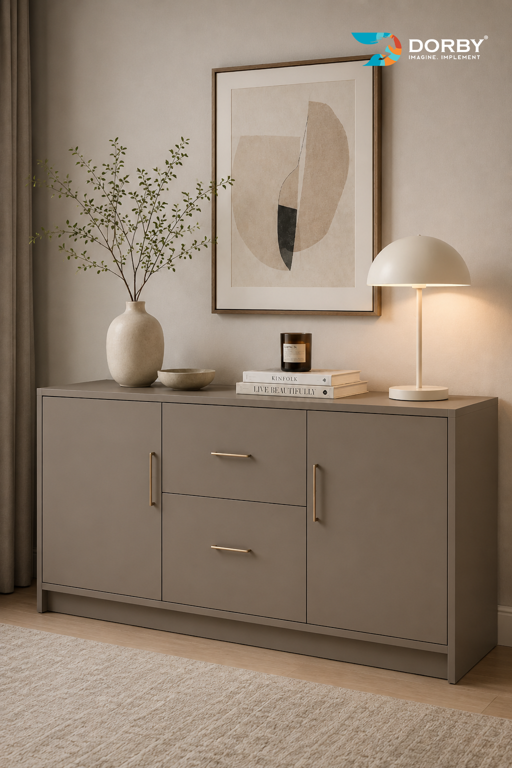 Swank Brown - ZM 138- console table