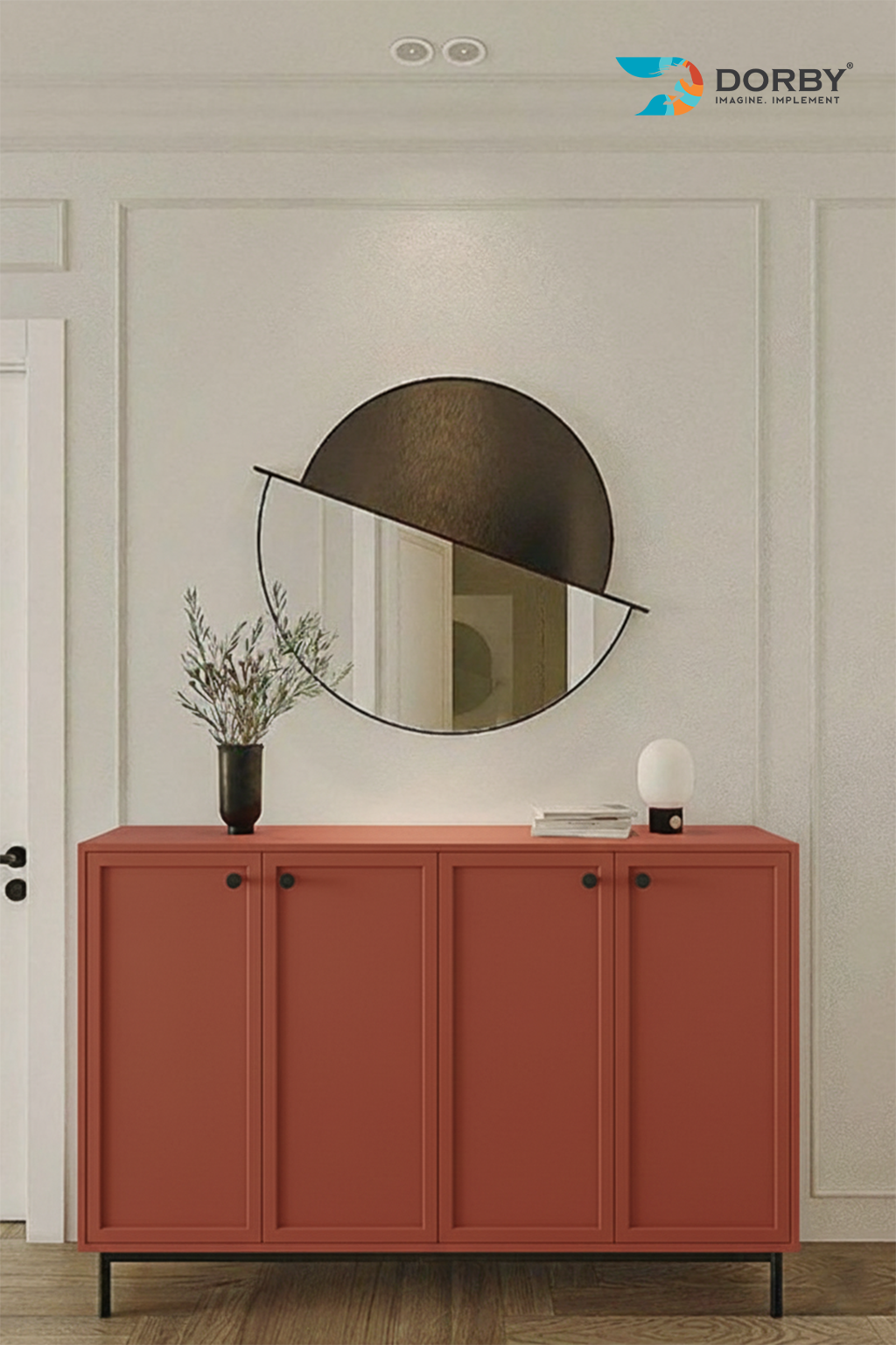 Saddle Brown - APM 140 Console table