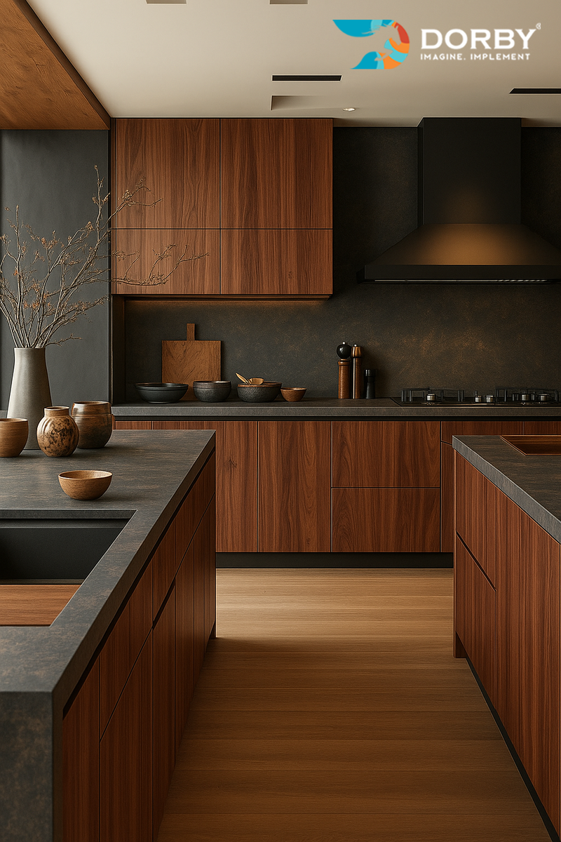 Trendy Modular Kitchen Designs with Premium Laminates