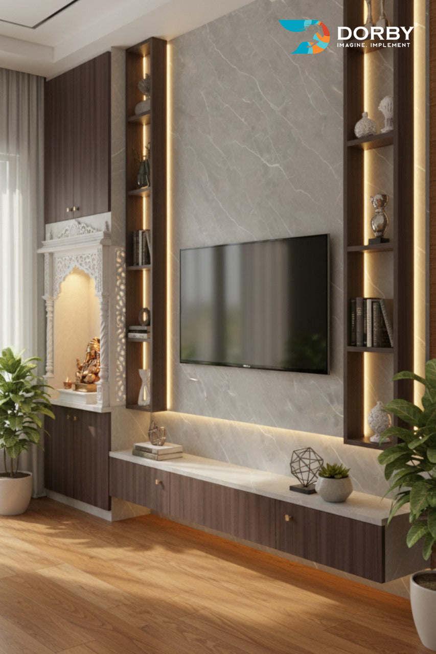 Grey Kaolin - DO 9532 - Living Room