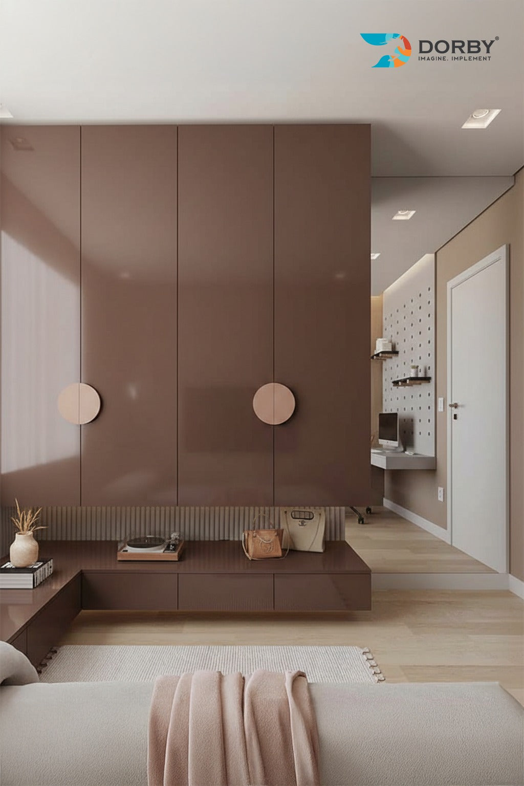 Brick Brown - VIBRON | Dorby Laminates