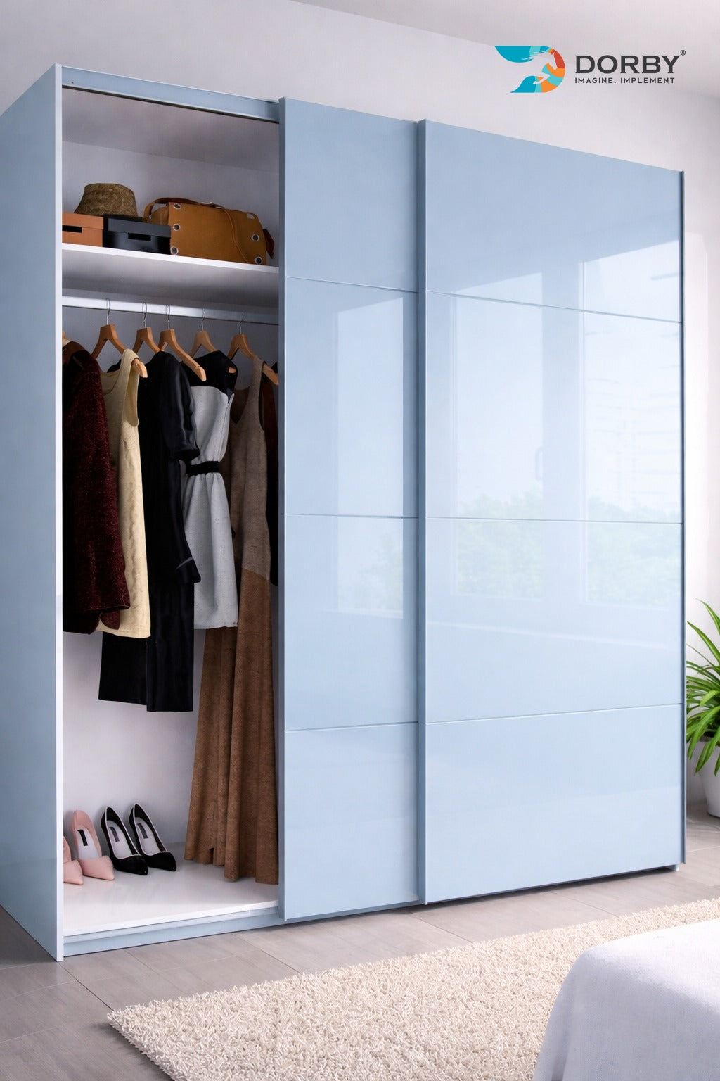 Whyte Blue - HG 179 = wardrobe 